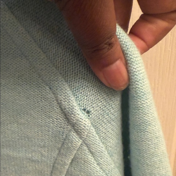 Pendleton Women's Light Blue/green Cardigan sweater with Embroidery. Size 3x - Picture 8 of 10